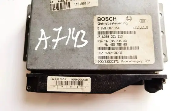 Citroen C5 Gearbox control unit/module 0260002751 9642570280