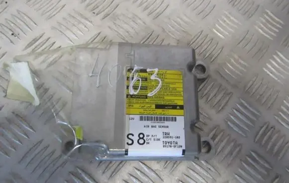 Toyota Verso Airbag control unit/module 891700F120 220591102