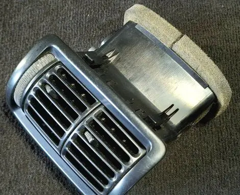 Saab 9-3 Ver1 Rear air vent grill 12789734