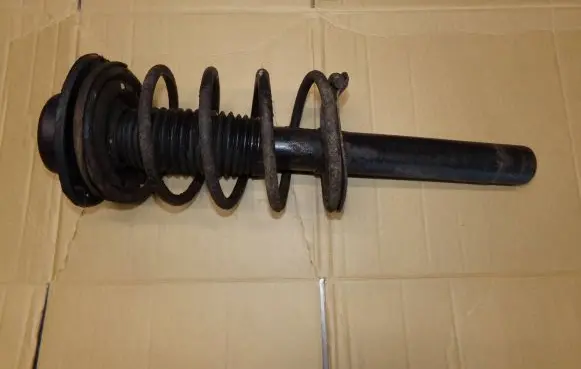 Peugeot 206 Front shock absorber with coil spring