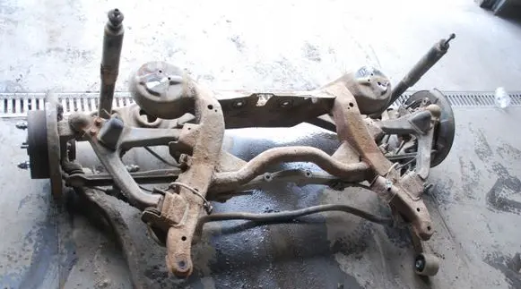 Rear axle beam