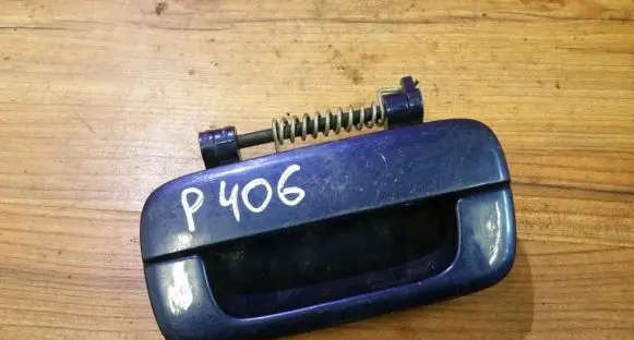 Peugeot 406 Front door exterior handle 9621859377