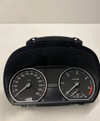 BMW 1 E81 E87 Speedometer (instrument cluster) 102495593 9187048 95593200018