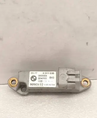 Airbag deployment crash/impact sensor