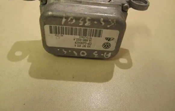 Audi A3 S3 8P ESP acceleration yaw rate sensor 1K0907655A