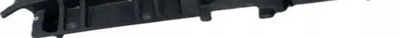 Engine bonnet/hood lock trim molding