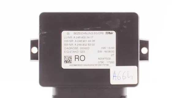 Mercedes-Benz A W176 Brake system control unit/module A2469003417 A2469014406 A2469028303