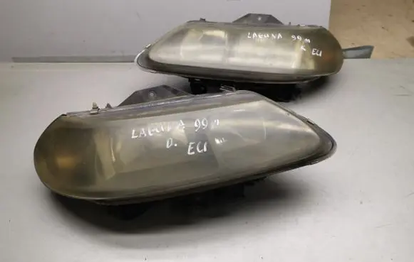 Renault Laguna I Headlights/headlamps set 7700420129 7700420128