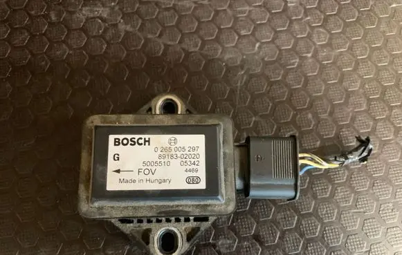 ESP acceleration yaw rate sensor