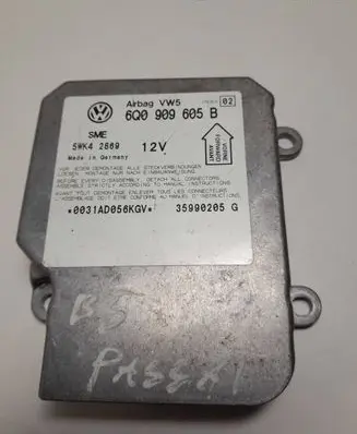 Volkswagen PASSAT B5 Airbag control unit/module 6Q0909605B 35990205