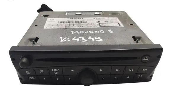 Opel Movano B Radio/CD/DVD/GPS head unit 281156842R
