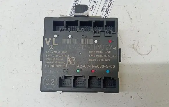 Mercedes-Benz C W204 Door control unit/module A2129009029