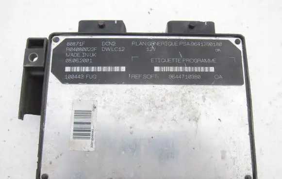 Peugeot Partner Engine control unit/module 9641390180 9644710380