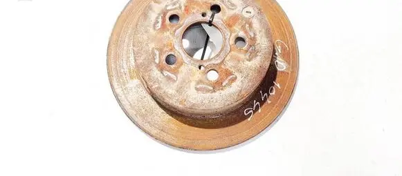 Toyota Avensis T250 Rear brake disc neventiliuojamas