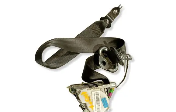 Skoda Fabia Mk2 (5J) Front seatbelt R5J0857702BRAA9
