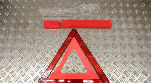 Emergency warning sign