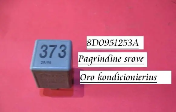 Seat Altea Other relay 8D0951253A
