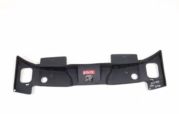 Engine bonnet/hood lock trim molding