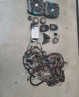 BMW 5 F10 F11 Audio system kit 9169685 48000201 28010B0042