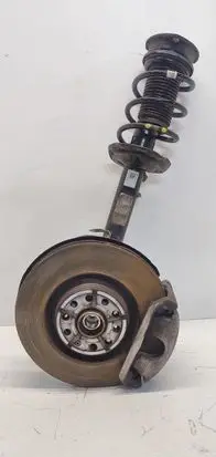 Front wheel hub spindle knuckle
