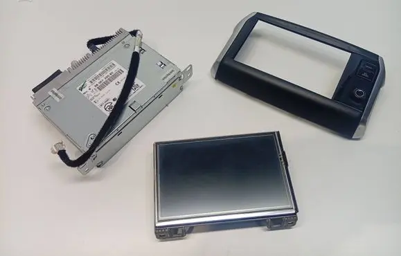 Peugeot 208 I Radio/CD/DVD/GPS head unit 9806729580 503551011506