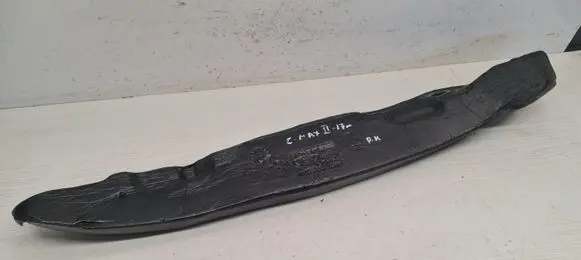 Front bumper foam support bar