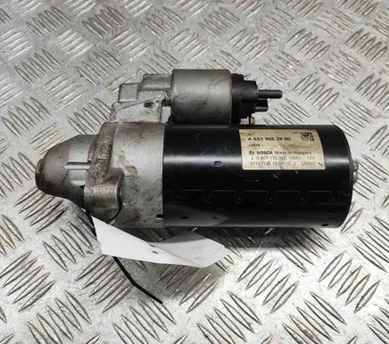 Mercedes-Benz C W205 Starter motor 0001139065 A6519062800