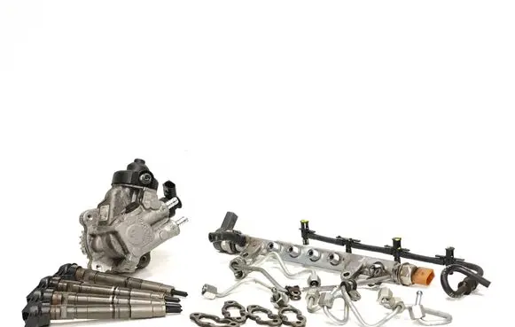 Audi A4 S4 B8 8K Fuel injection system set 03L130755 0445010507 03L130277
