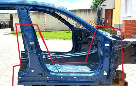 Porsche Taycan 9J1 Front quarter panel PORTAY