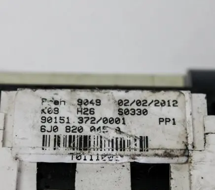 Seat Ibiza III (6L) Interior fan control switch 6J0820045
