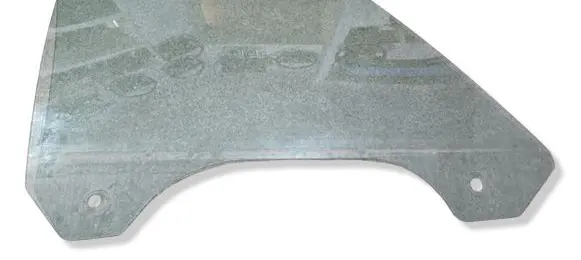 Mini One - Cooper Coupe R56 Front door window/glass (coupe) 43R001025 E000232 51337147396