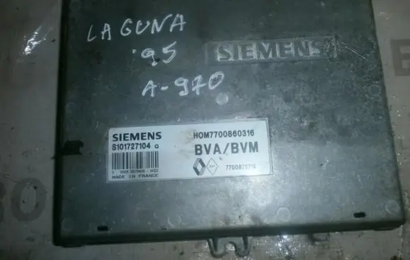 Renault Laguna I Engine control unit/module s101727104q hom7700860316