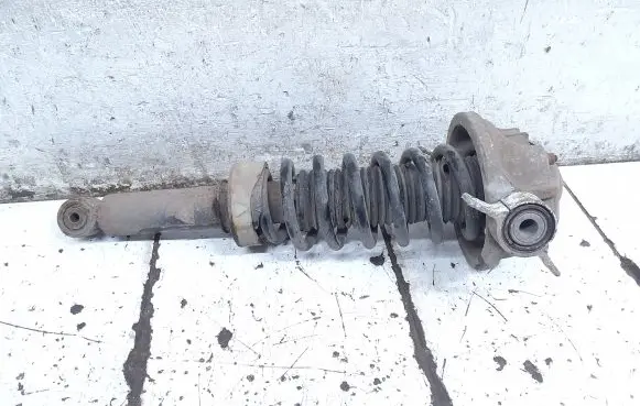 Volkswagen Touareg I Rear shock absorber with coil spring 7L6512021T