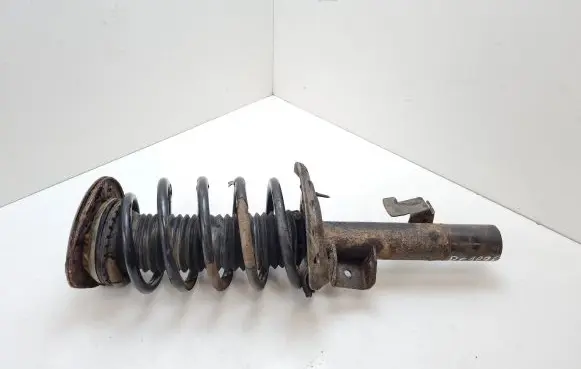 Front shock absorber with coil spring