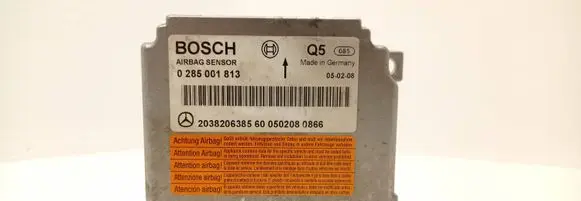 Mercedes-Benz CLK A209 C209 Airbag control unit/module 0285001813