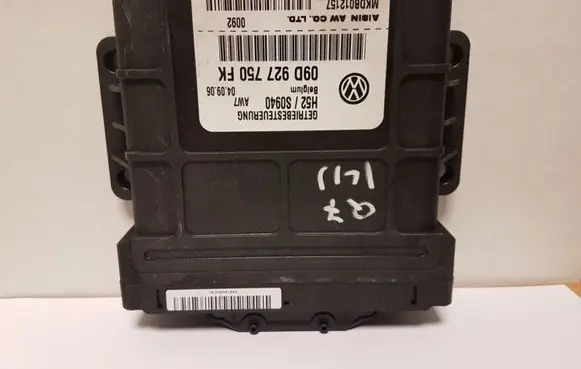 Audi Q7 4L Gearbox control unit/module 09D927750FK
