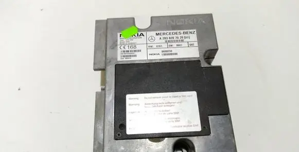 Mercedes-Benz ML W163 Phone control unit/module A2038207026