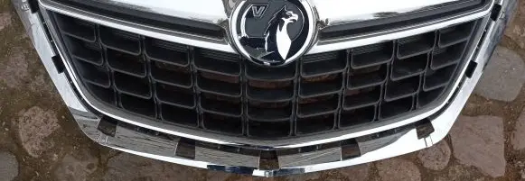 Opel Mokka Front bumper upper radiator grill 95391786