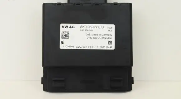 Audi A4 S4 B8 8K Other devices 8K0959663B