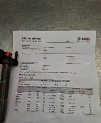 Mercedes-Benz R W251 Fuel injector A6420701987 0986435 S6MVMCZ