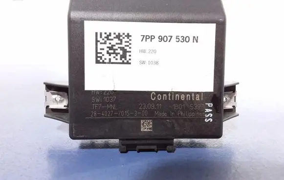 Porsche Cayenne (92A) Parking PDC control unit/module 7PP907530N