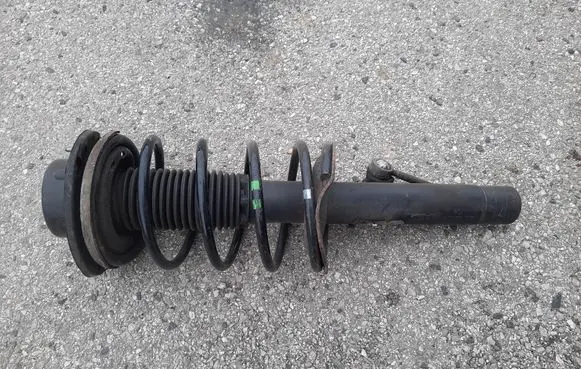 Peugeot 206 Front shock absorber with coil spring 