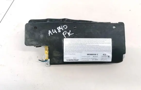 Front door airbag