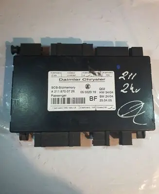 Mercedes-Benz E W211 Seat control module A2118700726