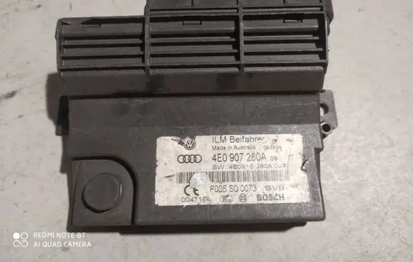 Audi A8 S8 D3 4E Other control units/modules 4E0907280A F005S00073 0047164