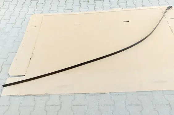 Mercedes-Benz EQC Roof trim bar molding cover A2936900100
