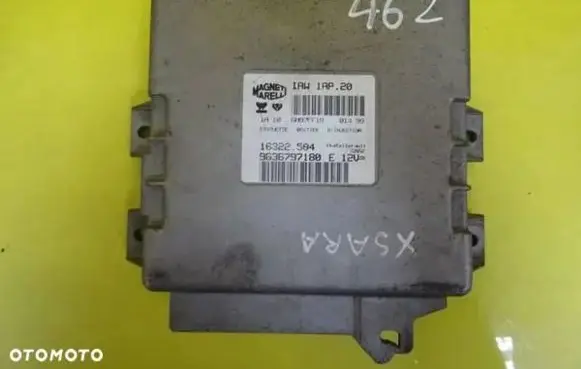 Citroen Xsara Engine control unit/module IAW1AP20 16322504 9636797180E