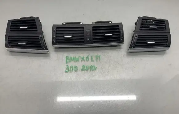 BMW X6 E71 Dashboard side air vent grill/cover trim 9227767