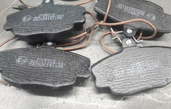 Iveco Daily 6th gen Brake pads (rear) 42555917