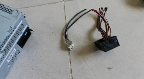 Volkswagen Touran II Sound system wiring loom 3B7035444